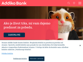 'addiko.rs' screenshot