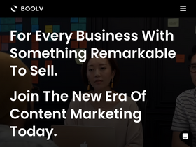 'boolv.tech' screenshot