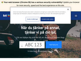 'meca.se' screenshot