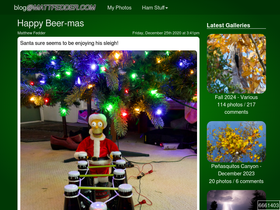 'mattfedder.com' screenshot