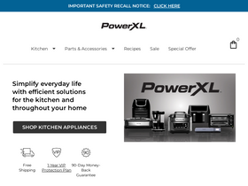 'powerxlproducts.com' screenshot