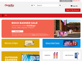 'outreach.com' screenshot