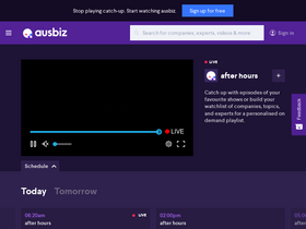 'ausbiz.com.au' screenshot