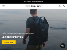expedition-units.com website screenshot