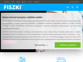 'fiszki.pl' screenshot