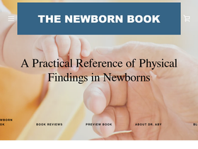 thenewbornbook.org homepage screenshot