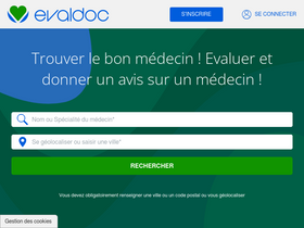 'evaldoc.com' screenshot