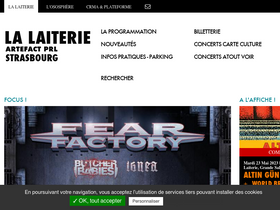 'artefact.org' screenshot