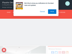 'planete-deco.fr' screenshot
