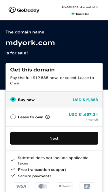 mdyork.com