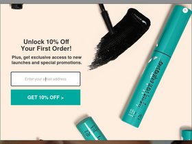 'thrivecausemetics.com' screenshot