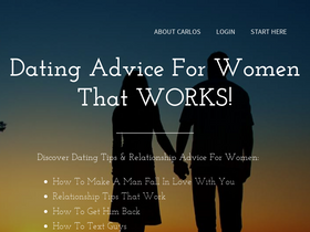 'datingadviceguru.com' screenshot