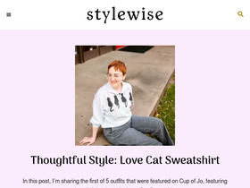 'stylewise-blog.com' screenshot