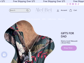 alefbet.com homepage screenshot