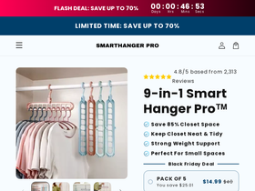 Smarthangerpro website screenshot