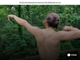 morphfitmethod.com homepage screenshot