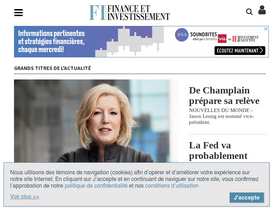 'finance-investissement.com' screenshot