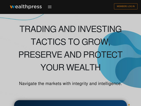 'wealthpress.com' screenshot