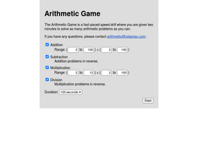 arithmetic.zetamac.com