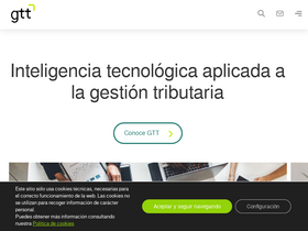 'gtt.es' screenshot