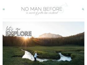 'nomanbefore.com' screenshot