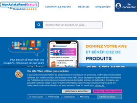 'monavislerendgratuit.com' screenshot
