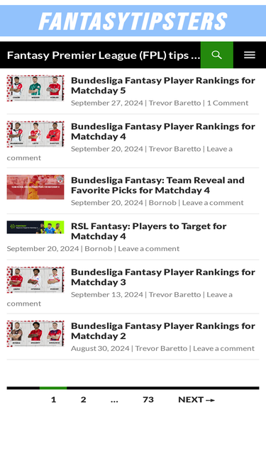 Fantasy Bundesliga: JP's Stats - 2022-2023 Season So Far