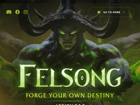 'felsong.gg' screenshot