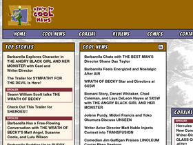'aintitcool.com' screenshot