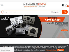 'kenable.co.uk' screenshot