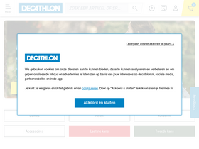 'decathlon.nl' screenshot