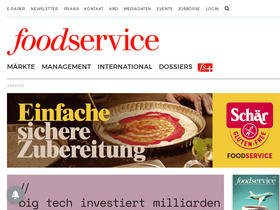 'food-service.de' screenshot