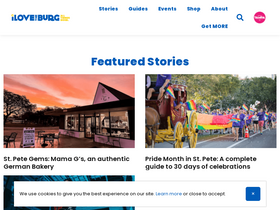 'ilovetheburg.com' screenshot