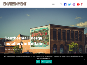 'environment.co' screenshot