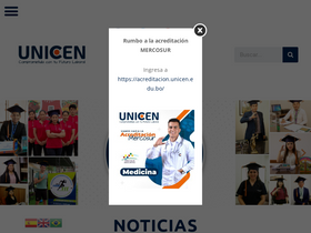 'unicen.edu.bo' screenshot
