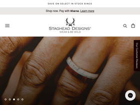 'stagheaddesigns.com' screenshot
