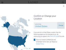'lazardassetmanagement.com' screenshot