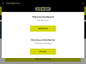'grandoptical.be' screenshot