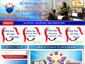 'ketoanthienung.vn' screenshot