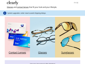 'clearly.ca' screenshot