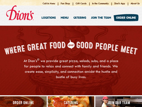 'dions.com' screenshot