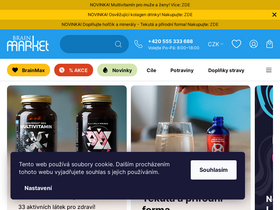 'brainmarket.cz' screenshot