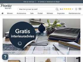 'prontowonen.nl' screenshot