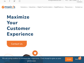 'maxicus.com' screenshot