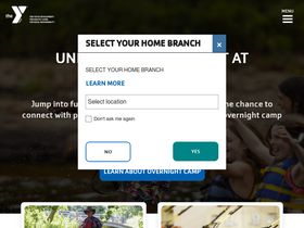 'rochesterymca.org' screenshot