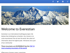 'everestian.com' screenshot