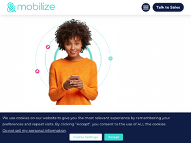 'mobilize.io' screenshot