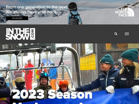 'inthesnow.com' screenshot