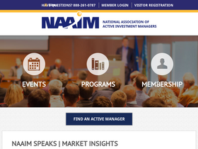 'naaim.org' screenshot