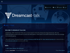'dreamcast-talk.com' screenshot